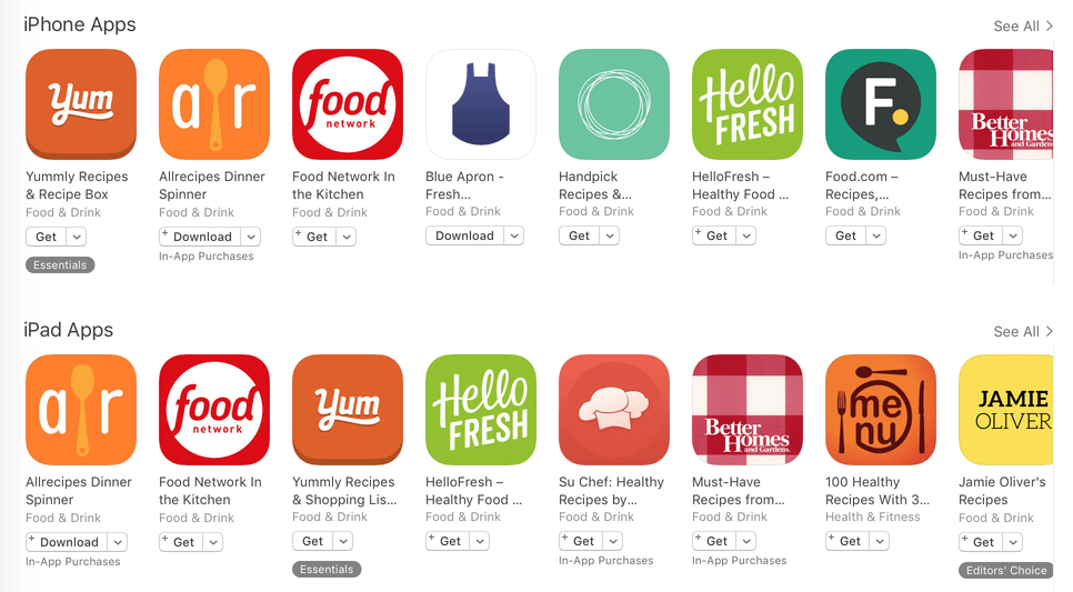 Kitchen App Logo - ASO Case Study: How to Pick the Best App Icon | Incipia