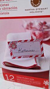 Red White Food Stores Logo - NIP 12 Peppermint Candies Red White Card Stock Name Food ID