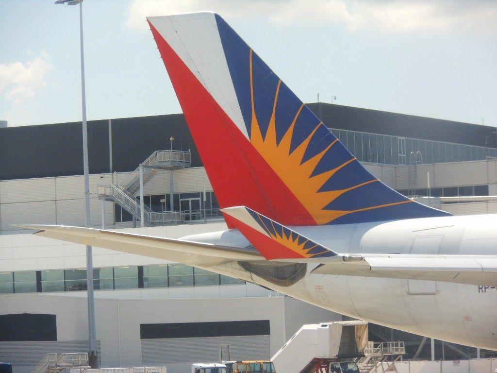 Red Sun Airline Logo - Philippine Airlines tail