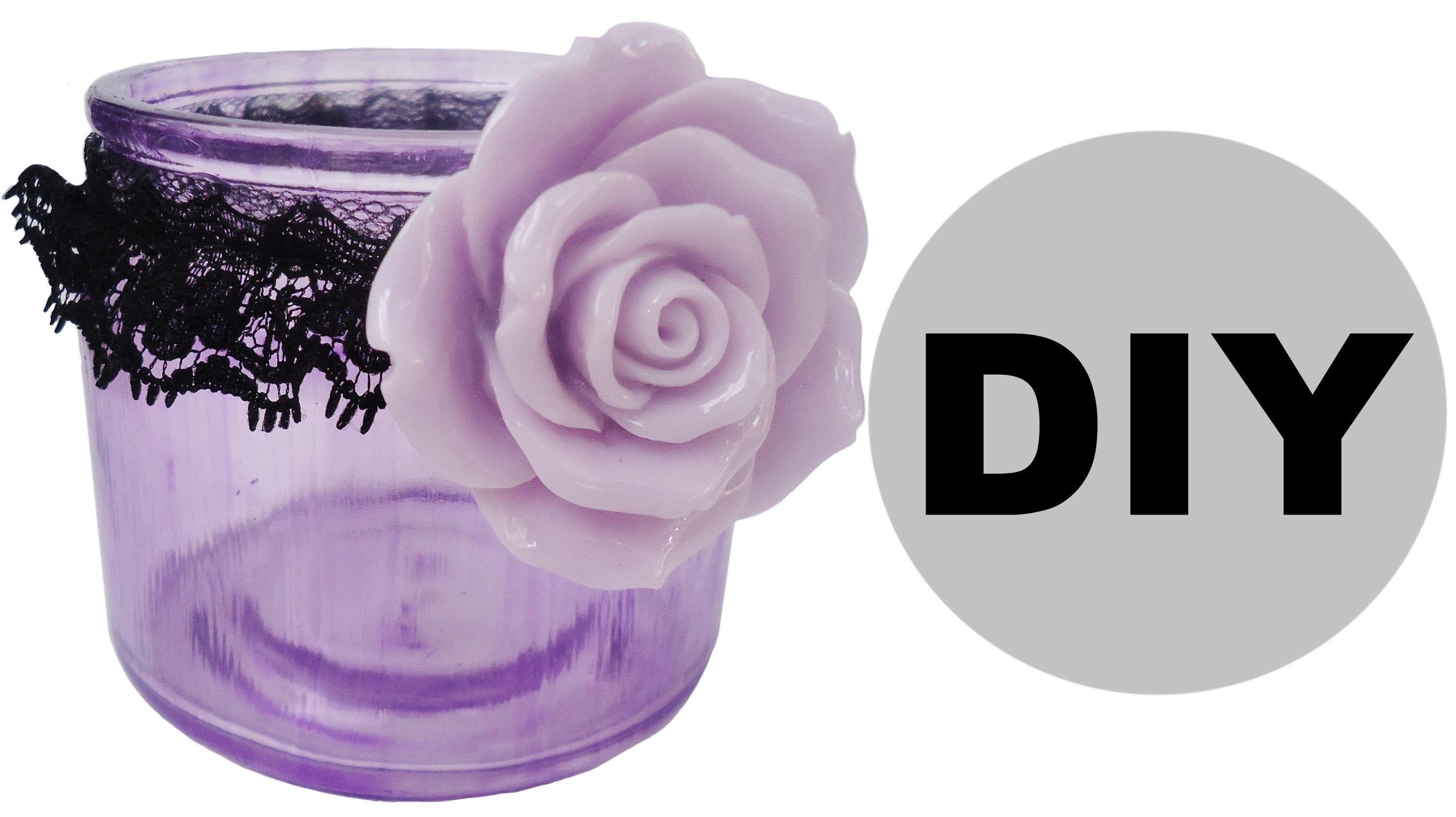 Goth Flower Logo - DIY Cute Colored Jar!!. Pastel goth, Room decor and Pastels
