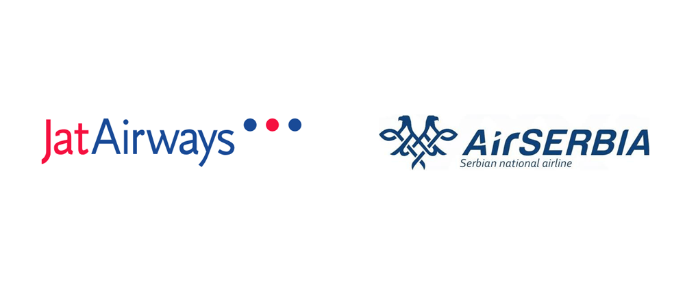 Fake Airline Logo - Brand New: New Logo and Livery for Air Serbia
