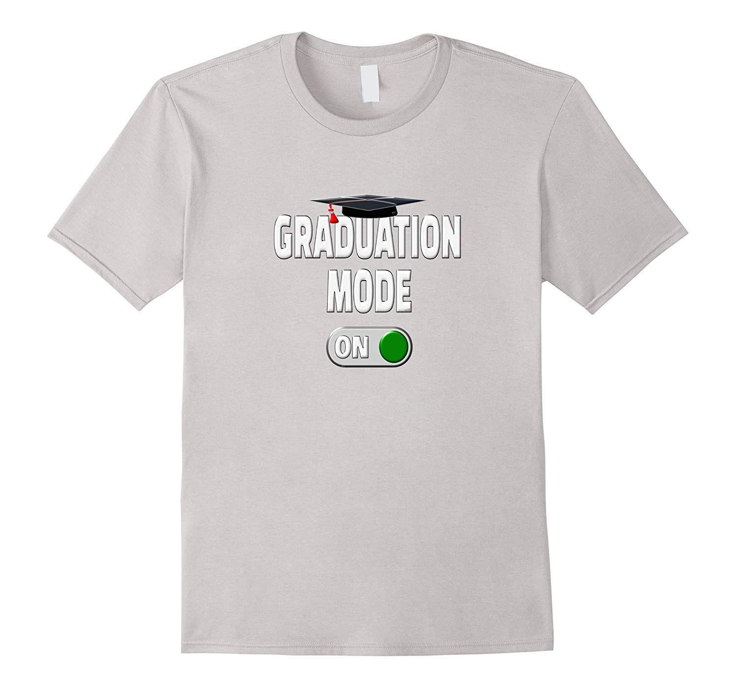 Funny Class of 2017 Logo - Funny Graduation T Shirt Class of 2017 Mode On Seniors Tee-TD – Teedep