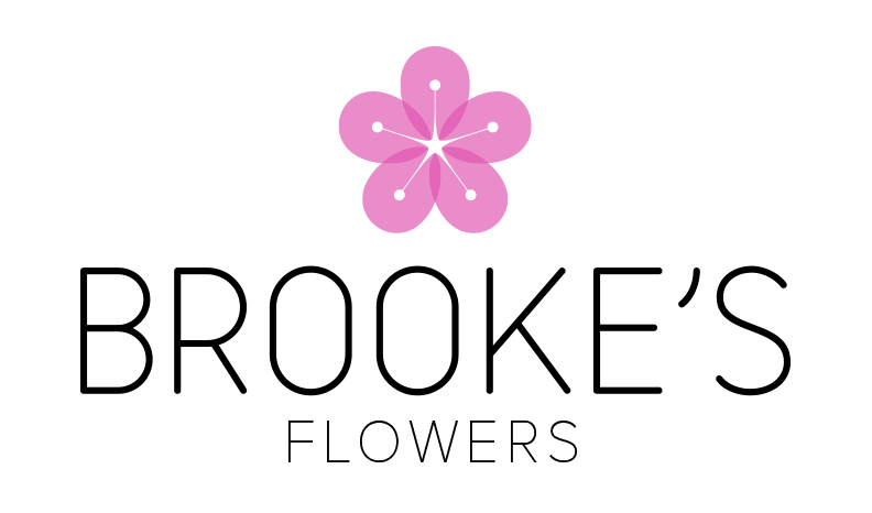 California Flower Logo - About Us. Brooke's Flowers
