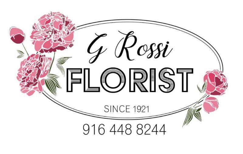 California Flower Logo - Sacramento CA 95814 Florist - G. Rossi Florist