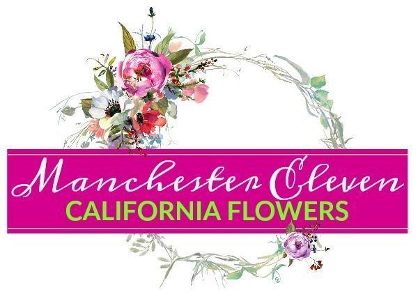 California Flower Logo - Inglewood, CA 90305 Florist. Manchester Eleven California Flowers