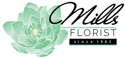 California Flower Logo - Flower Shop & Flower Arrangements - Atherton, CA | Mills Florist