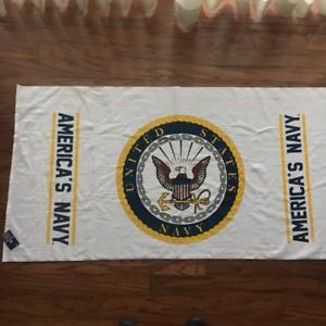US Navy Official Logo - US Navy Official Military Cotton Beach Towel 27 X 50 inch New w Tag