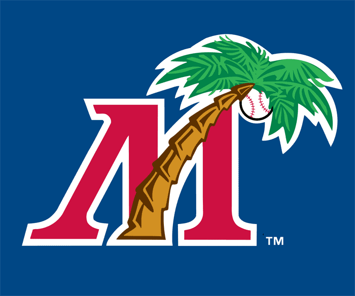 Baseball M Logo - Fort Myers Miracle Cap Logo - Florida State League (FSL) - Chris ...