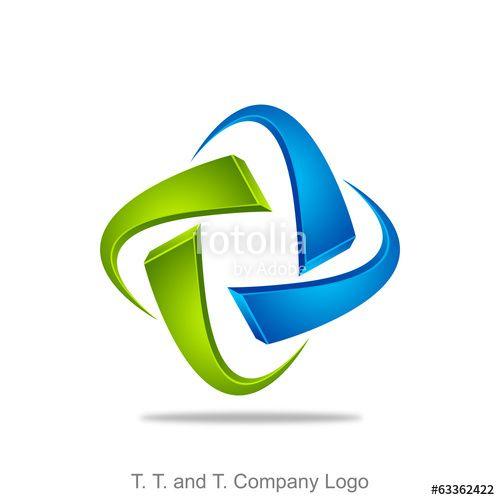TT Logo - T. T. And T. Company Logo Stock Image And Royalty Free Vector Files