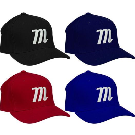 Baseball M Logo - Marucci M Logo Stretch Fit Hat MAHTSPM