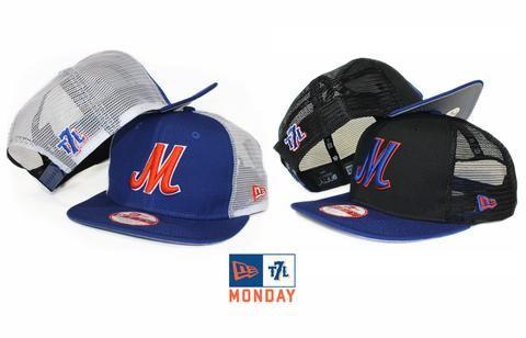 Baseball M Logo - M Logo Trucker New Era Caps