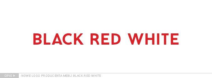 Red Black White Logo - Rebranding Black Red White