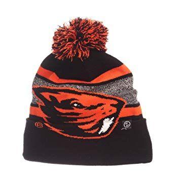 Beavers Sports Logo - Zephyr Mammoth Oregon State Beavers Beanie Hat: Amazon.co.uk: Sports ...