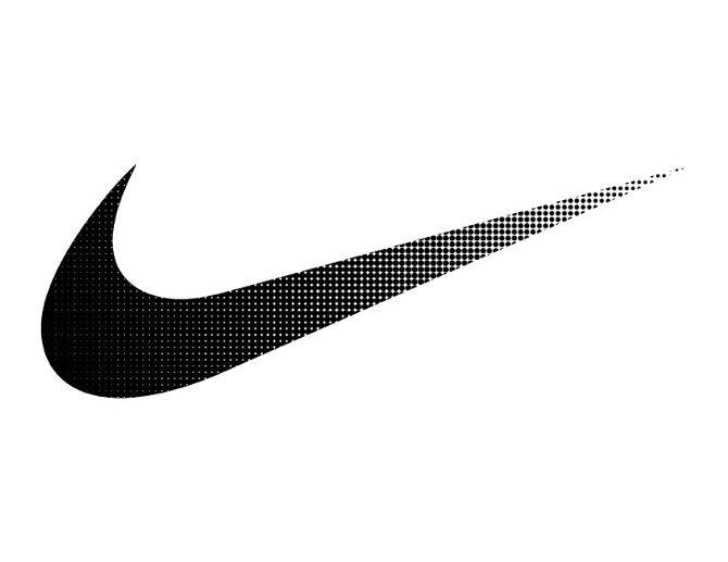 Fade Nike Logo - Fade Nike Logo - Clipart & Vector Design •