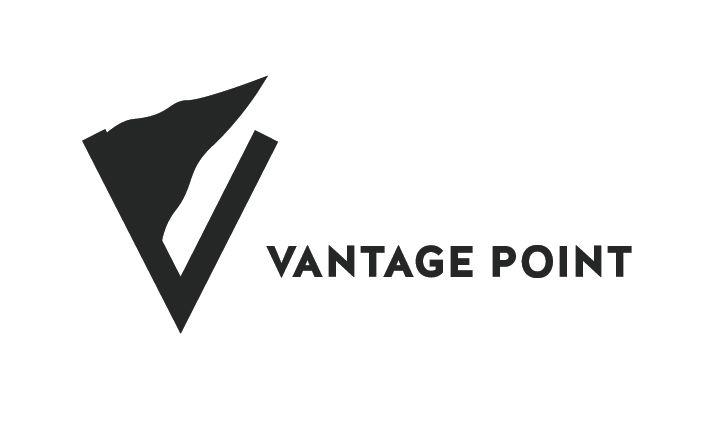 Vantage Logo - public relations logo design
