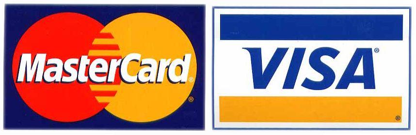 Credit Card Visa MasterCard Logo - Visa mastercard Logos