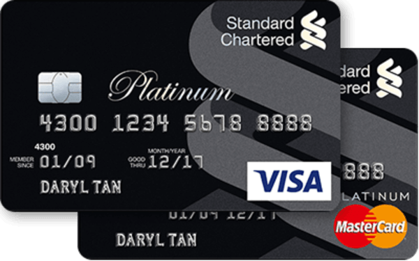 Credit Card Visa MasterCard Logo - Standard Chartered Platinum Visa/MasterCard Credit Card Rating ...
