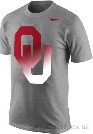 Fade Nike Logo - Discount Nike Oklahoma Sooners Logo Gradient Fade T Shirt