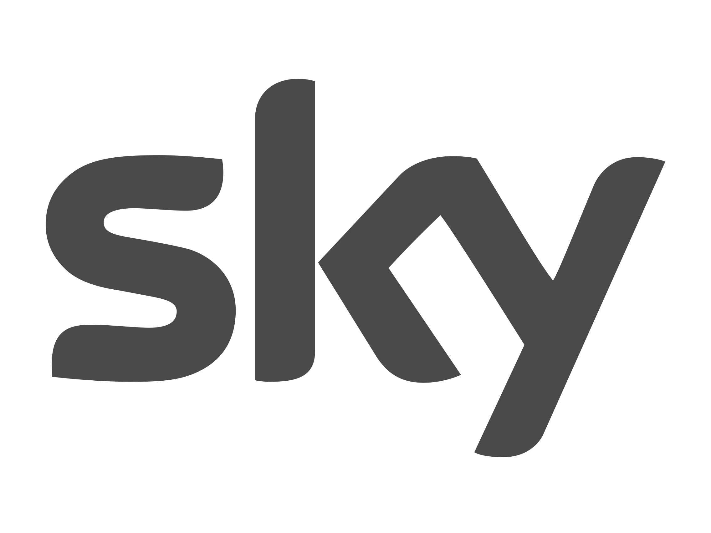 Grey Company Logo - Sky logo