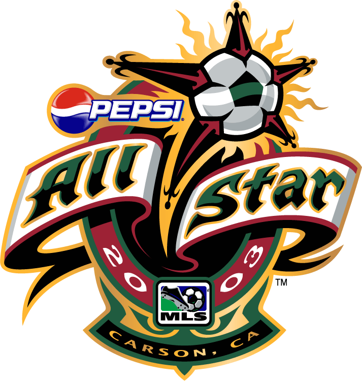 Stars Soccer Logo - MLS All-Star Game Primary Logo - Major League Soccer (MLS) - Chris ...