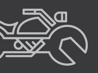 Motorcycle Mechanic Logo - Motorcycle Mechanic Logo by W A L K I N G S T I C K | Dribbble ...