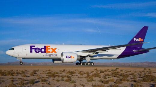 FedEx Plane Logo - Flying on a cargo plane: What it's like on board a FedEx jet