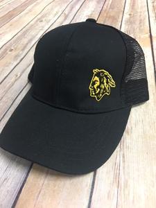 Tecumseh Savages Logo - Tecumseh Savage Black CC Hat