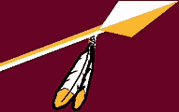 Maroon and Gold Football Logo - Washington Redskins Alternate Logo - National Football League (NFL ...