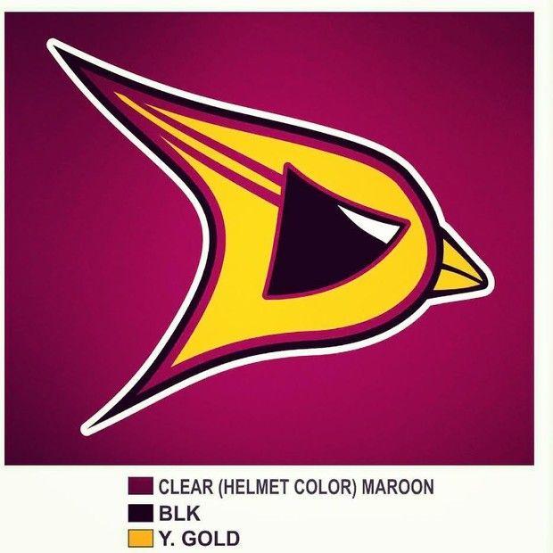 Maroon and Gold Football Logo - With new coach comes new logo, Adidas uniforms for the Davison ...