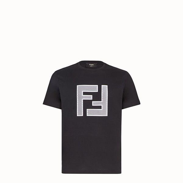Black and White w Logo - Men's Designer Clothes | Fendi