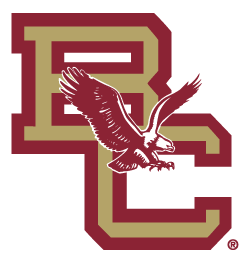 Maroon and Gold Football Logo - Retro Boston College Eagles | Sports logos | Pinterest | College ...