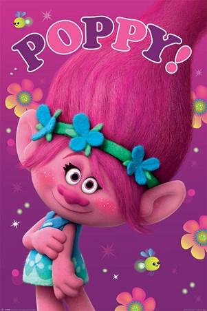 Poppy Troll Logo - Poppy, Trolls The Movie Poster - Buy Online