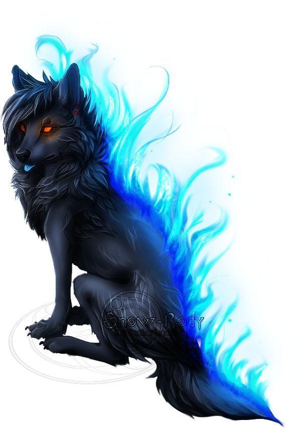 Black and Blue Wolf Logo - T: Thanatos By Snow Body. Wolf Art. Anime Wolf, Art