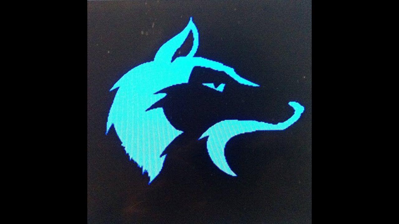 Black and Blue Wolf Logo - Black Ops 2: Original Wolf Emblem Tutorial - YouTube