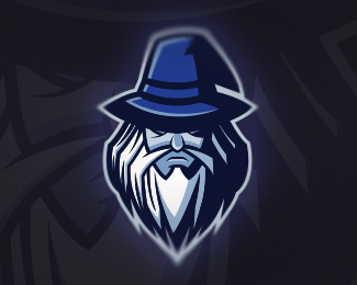 Black and Blue Wolf Logo - Logopond, Brand & Identity Inspiration (Wolf Mascot Logo Design)