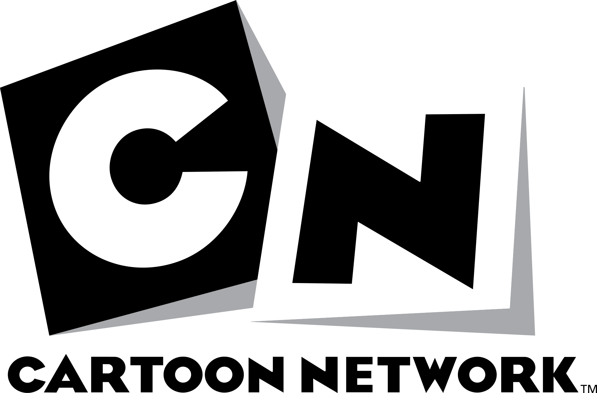 Cartoon Black and White Logo - Cartoon Network
