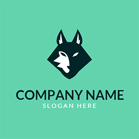 Black and Blue Wolf Logo - Free Wolf Logo Designs | DesignEvo Logo Maker