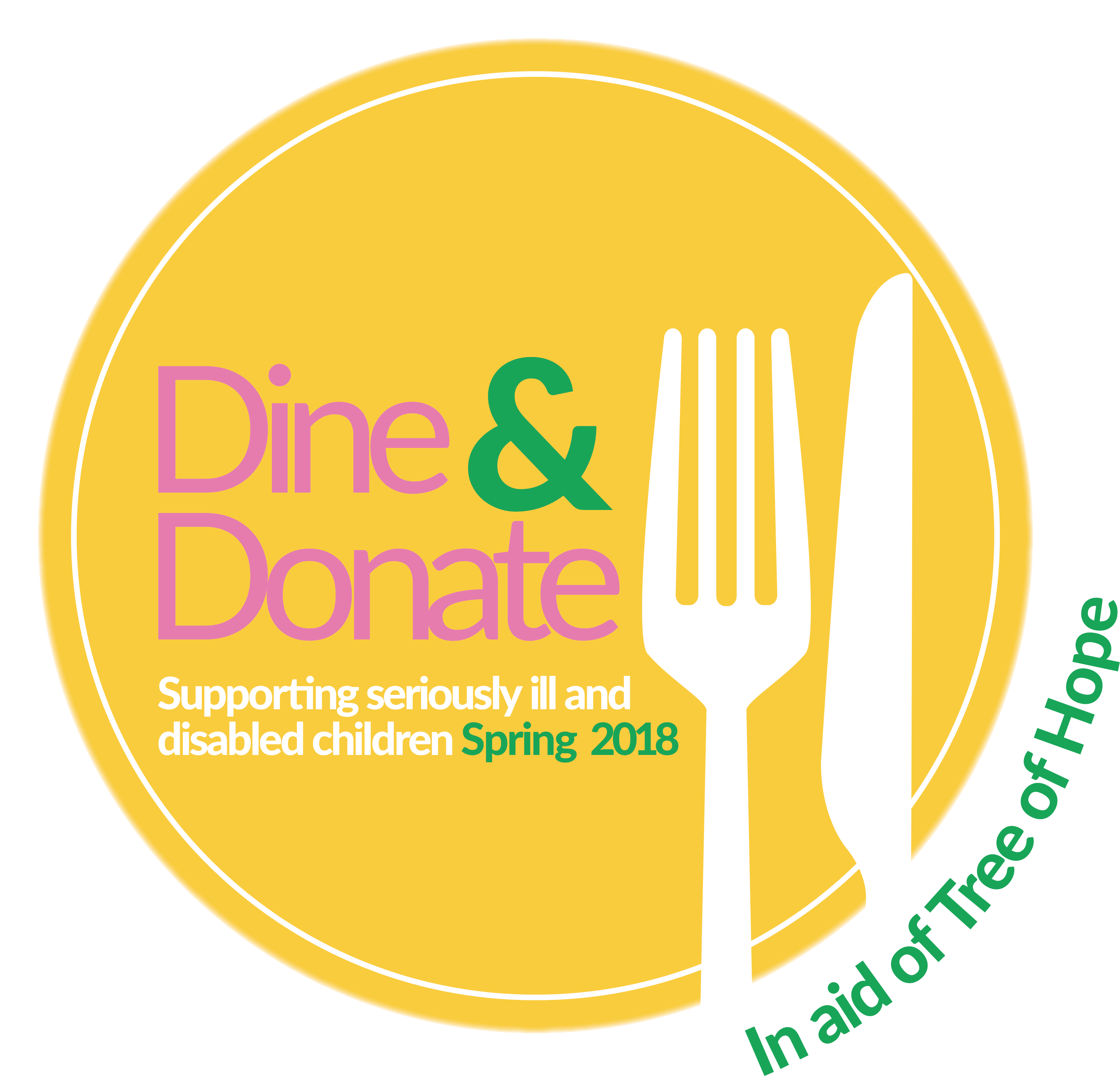 Donate Logo - Dine and Donate