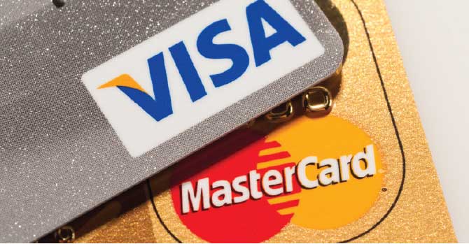 Credit Card Visa MasterCard Logo - European Commission close in on interchange fees deal