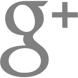 Find Us Google Plus Logo - Gray google plus icon - Free gray social icons