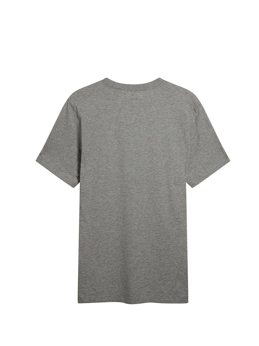 Grey Company Logo - C.P. Company | Jersey 30/1 Mini Vintage Logo Print Crew T-Shirt in Grey