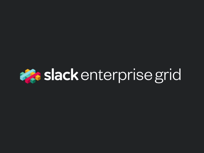Slack Brand Logo - Slack Enterprise Grid | Graphic | Logo reveal, Isometric design ...