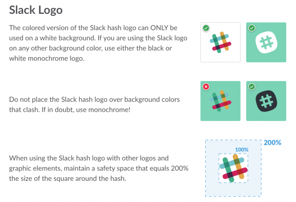 Slack Brand Logo - Exemplary Tech Brand Guidelines For Your Design Inspiration