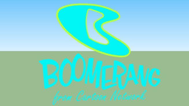 Boomerang Cartoon Network New Logo - 2nd Boomerang From Cartoon Network | 3D Warehouse