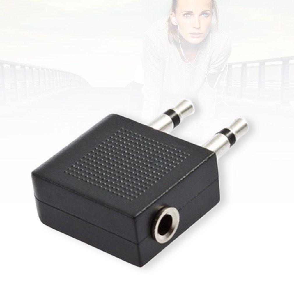 Black Prong Airline Logo - 3.5mm Airline Airplane Earphone Headphone Headset Jack Audio Socket ...