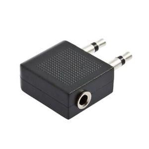 Black Prong Airline Logo - 3.5mm Airline Airplane Earphone Headphone Headset Jack Audio Socket ...