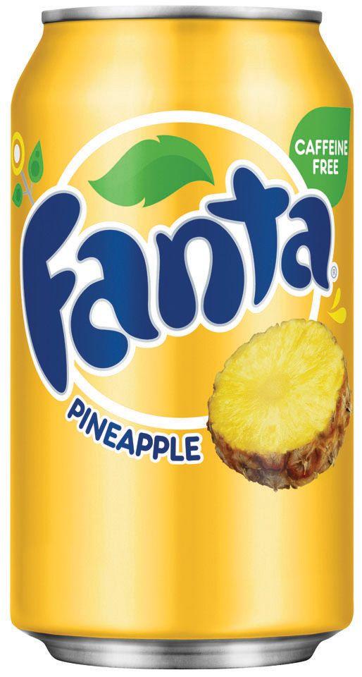 Fanta Pineapple Logo - Fanta Pineapple: The Coca-Cola Company