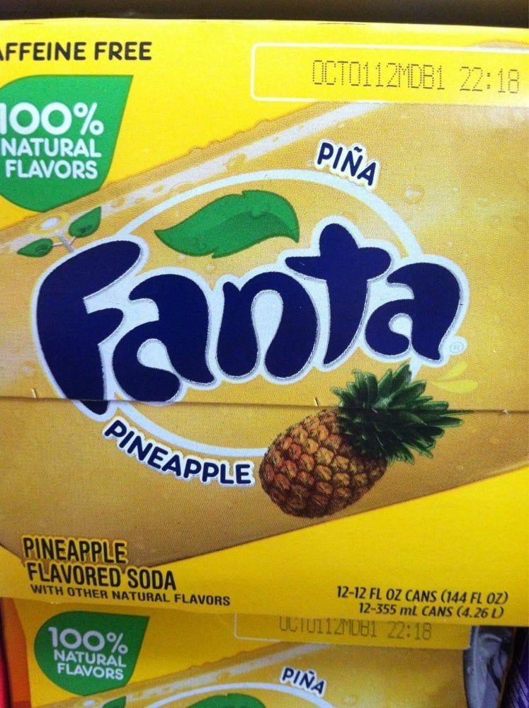 Fanta Pineapple Logo - Jewel carries a good variety of junk food including Fanta Pineapple ...