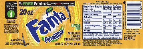 Fanta Pineapple Logo - Fanta Pineapple | In my area, this is fairly easy to find in… | Flickr