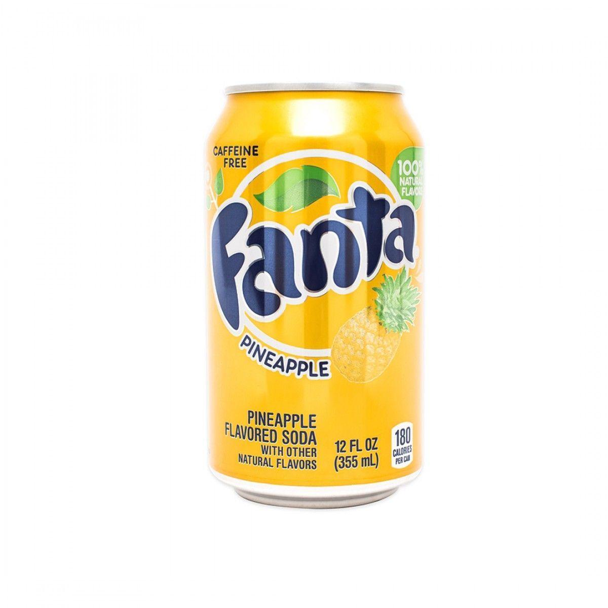 Fanta Pineapple Logo - Fanta Pineapple 355ml Can US